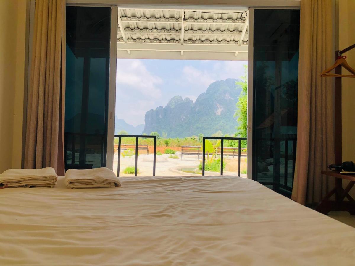 Jungle Paradise Vangvieng - Bungalows Vang Vieng Extérieur photo