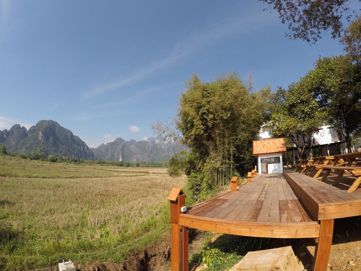 Jungle Paradise Vangvieng - Bungalows Vang Vieng Extérieur photo