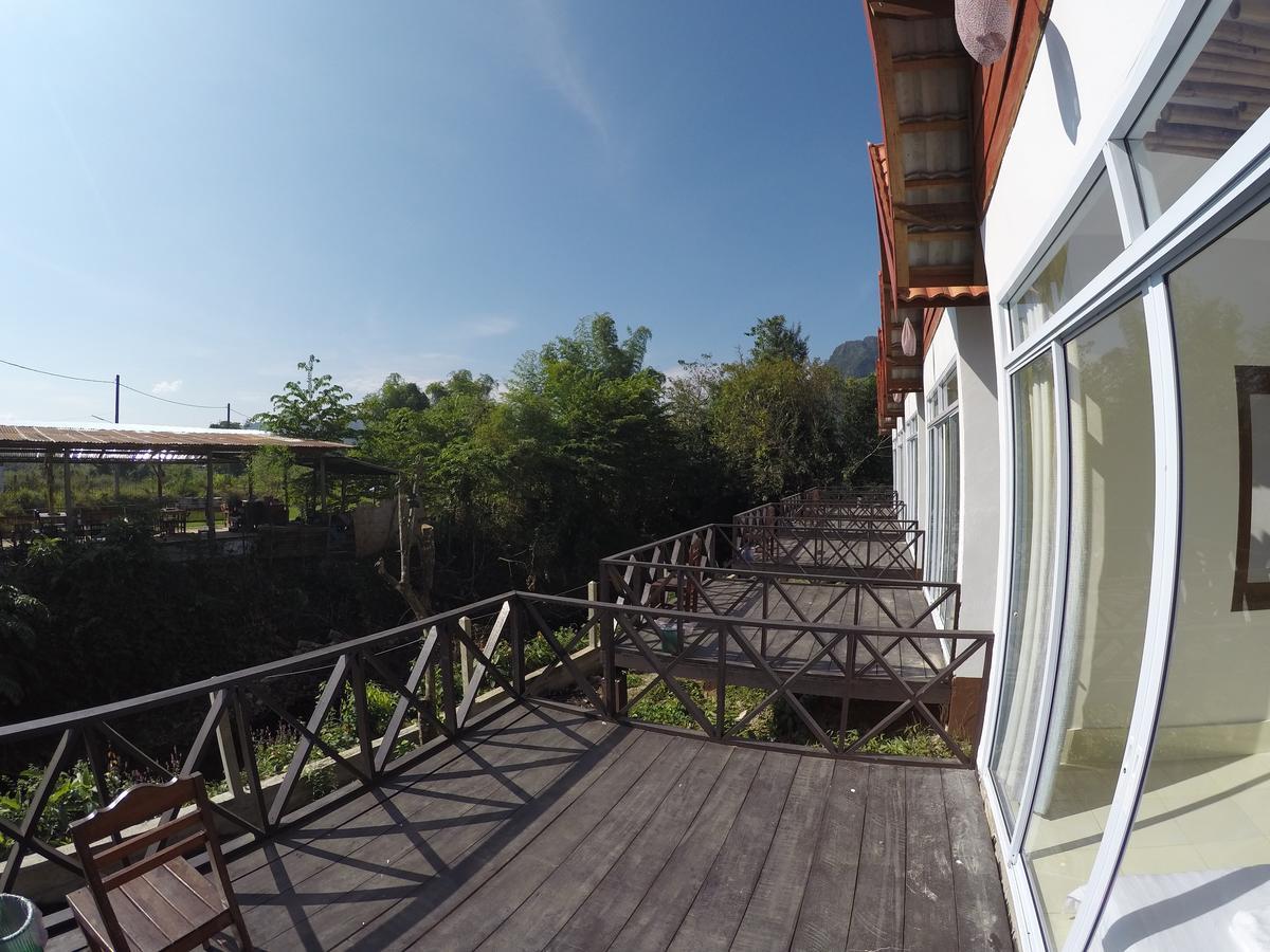 Jungle Paradise Vangvieng - Bungalows Vang Vieng Extérieur photo