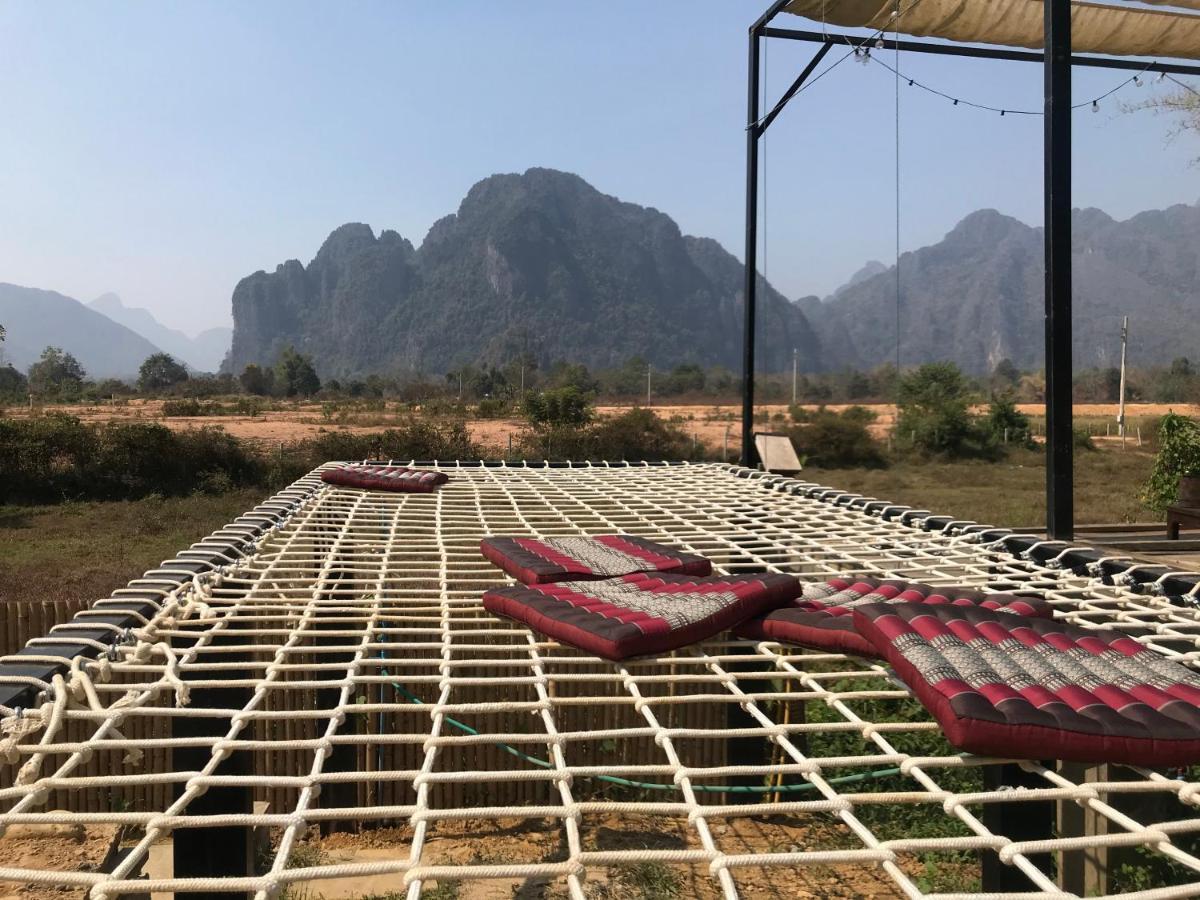 Jungle Paradise Vangvieng - Bungalows Vang Vieng Extérieur photo
